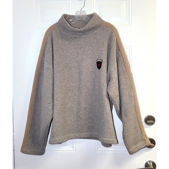 Tommy Hilfiger Sweatshirt Logo Y2K Vtg Mens Size XL Pullover Gray Long Sleeve - Picture 1 of 11